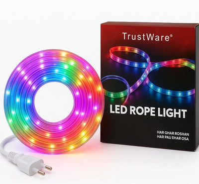 Trust Ware 480 LEDs 10 m Multicolor Flickering String Rice Lights(Pack of 1)