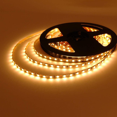 amiciVision 600 LEDs 5 m Yellow Steady Strip Rice Lights(Pack of 1)