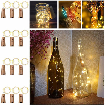 Urvi 20 LEDs 1.98 m White Steady Bottle Rice Lights(Pack of 12)