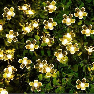 Refulgix 16 LEDs 3 m Yellow Steady Flower Rice Lights(Pack of 1)