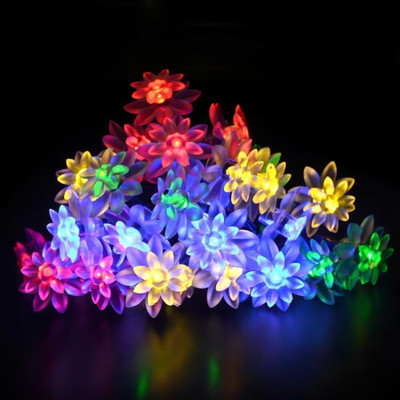 RaajaOutlets 20 LEDs 4.5 m Multicolor Steady Flower Rice Lights(Pack of 1)