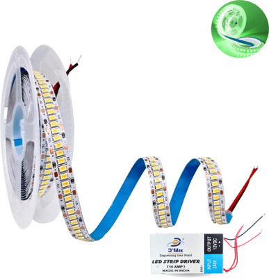D'Mak 1 LEDs 5 m Green Flickering Strip Rice Lights(Pack of 1)