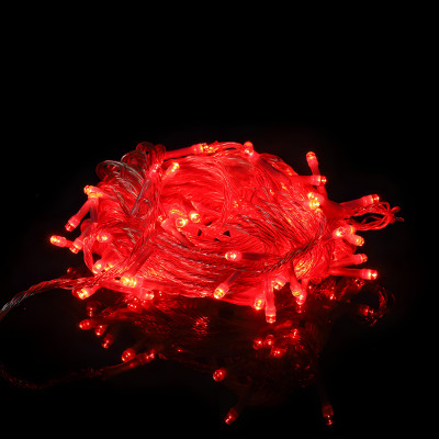 WBD 40 LEDs 9 m Red Steady Bulb Rice Lights(Pack of 1)