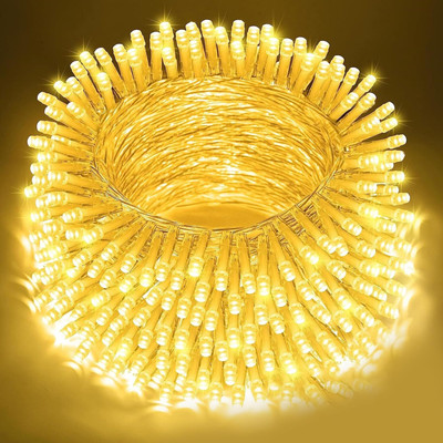 GIGAWATTS 72 LEDs 20 m White Steady String Rice Lights(Pack of 1)