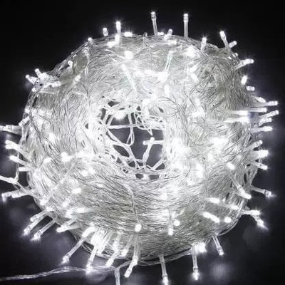 HASRU 65 LEDs 9.91 m White Flickering Bulb Rice Lights(Pack of 1)
