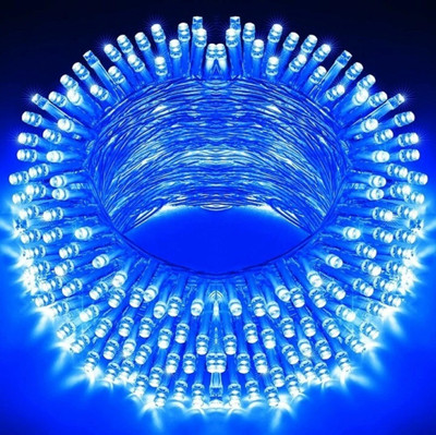 AP Source 40 LEDs 12 m Blue Steady Bulb Rice Lights(Pack of 1)