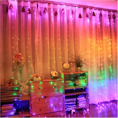 KAVYARA 300 LEDs 3 m Multicolor Flickering String Rice Lights(Pack of 1)