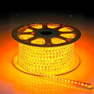 Nortek 120 LEDs 50 m Gold Steady Strip Rice Lights(Pack of 1)