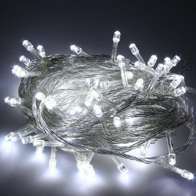 AgTrendz 36 LEDs 14.73 m White Steady String Rice Lights(Pack of 1)