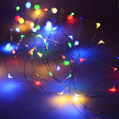 TurboTraders 30 LEDs 3 m Multicolor Steady String Rice Lights(Pack of 1)