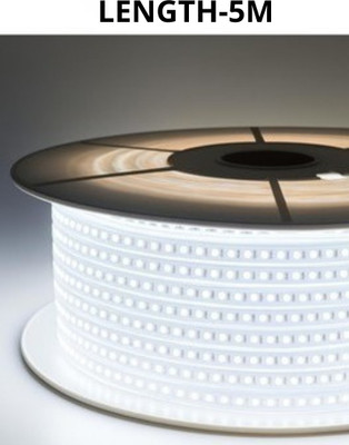 spark world 1200 LEDs 5 m White Steady Strip Rice Lights(Pack of 1)