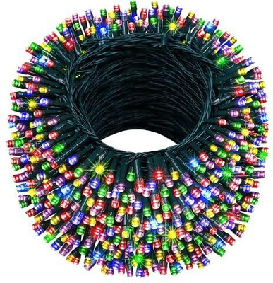 LACT ENTERPRISE 160 LEDs 35 m Multicolor Flickering String Rice Lights(Pack of 1)