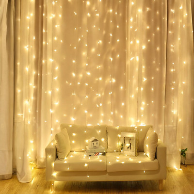 Lumicub 36 LEDs 15.1 m Yellow Flickering String Rice Lights(Pack of 2)