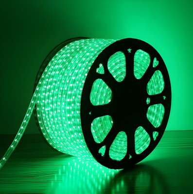 WBD 1000 LEDs 14 m Green Steady Strip Rice Lights(Pack of 1)