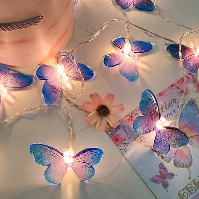 Infiprises 20 LEDs 4 m Yellow Steady Butterfly Rice Lights(Pack of 1)