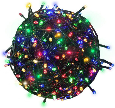 ONIX DELIGHT 48 LEDs 15 m Multicolor Flickering String Rice Lights(Pack of 1)