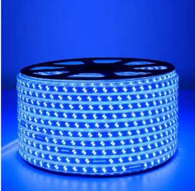 CANDLE 1008 LEDs 14 m Blue Steady Strip Rice Lights(Pack of 1)