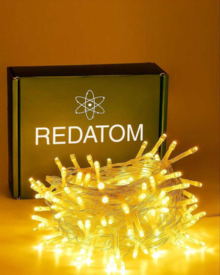 VEYRON 40 LEDs 11 m Yellow Steady String Rice Lights(Pack of 1)
