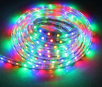 Zeno volt 1200 LEDs 10 m Multicolor Steady Strip Rice Lights(Pack of 1)