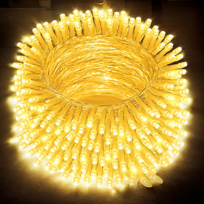Lumicub 36 LEDs 15.1 m Yellow Flickering String Rice Lights(Pack of 1)
