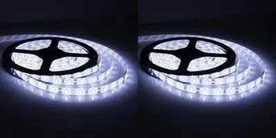 Pixofeet 60 LEDs 4.5 m White Steady Strip Rice Lights(Pack of 2)