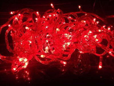 Netwal 36 LEDs 12 m Red Steady Ball Rice Lights(Pack of 1)