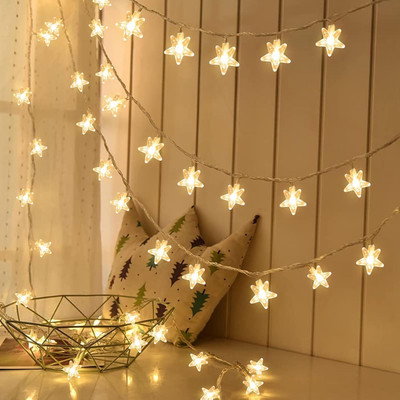 Gesto 18 LEDs 3.5 m Yellow Steady Star Rice Lights(Pack of 1)