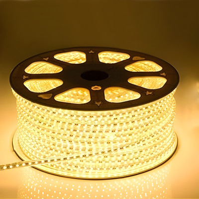 Kingdom 1760 LEDs 22 m Yellow, White Steady Strip Rice Lights(Pack of 1)