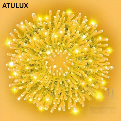 ATULUX 14 LEDs 5 m White Steady String Rice Lights(Pack of 1)