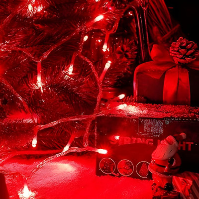 Kingdom 14 LEDs 5 m Red Steady String Rice Lights(Pack of 1)