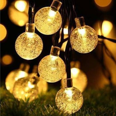 MOON & SUN 20 LEDs 3.1 m Multicolor Steady Ball Rice Lights(Pack of 1)