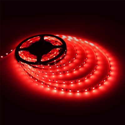 Illuminator 192 LEDs 4 m Red Steady Strip Rice Lights(Pack of 1)
