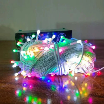 WBD 50 LEDs 24 m Multicolor Color Changing Bulb Rice Lights(Pack of 1)