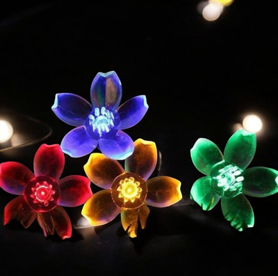 SAYENY 35 LEDs 6 m Multicolor Steady Flower Rice Lights(Pack of 1)
