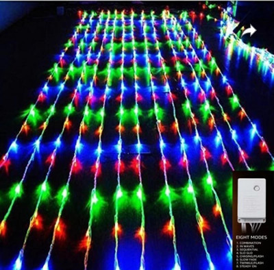 Eware 2400 LEDs 10.01 m Multicolor Steady Strip Rice Lights(Pack of 1)