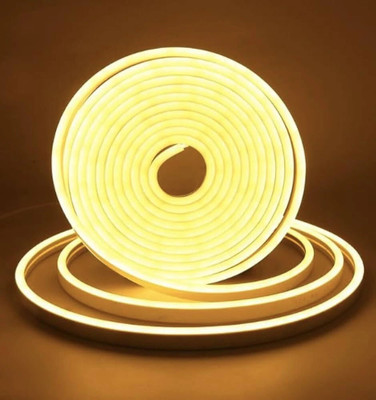 Vespa 1 LEDs 5 m Yellow Steady Strip Rice Lights(Pack of 1)