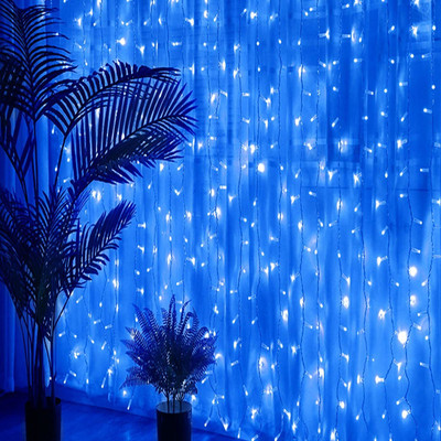 FITUP 240 LEDs 28 m Blue Steady Strip Rice Lights(Pack of 1)