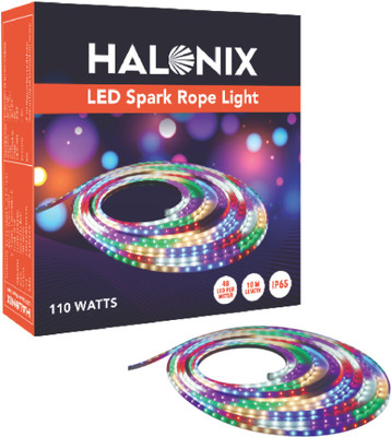 HALONIX 480 LEDs 10 m Multicolor Flickering Strip Rice Lights(Pack of 1)