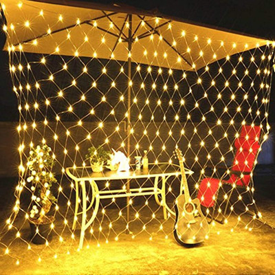 FIZZYTECH 118 LEDs 3.5 m Yellow Flickering Net/Mesh Rice Lights(Pack of 1)