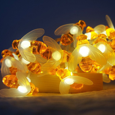 WunderVoX 16 LEDs 2.43 m Orange Steady String Rice Lights(Pack of 1)