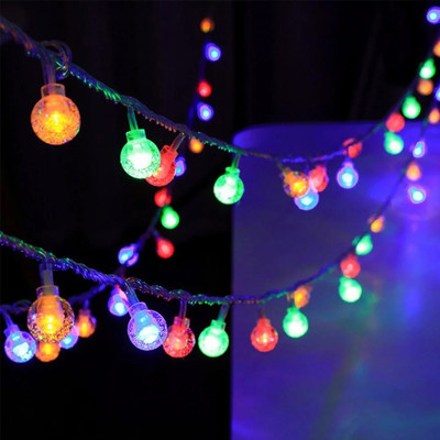 Meneon 20 LEDs 4 m Multicolor Steady Ball Rice Lights(Pack of 1)