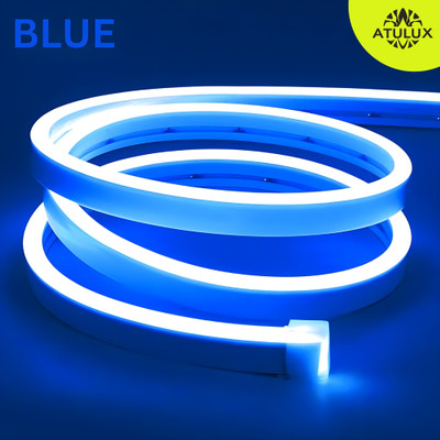 ATULUX 600 LEDs 5 m Blue Steady Strip Rice Lights(Pack of 2)