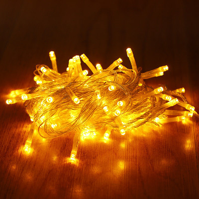 WBD 40 LEDs 9 m Yellow Steady Bulb Rice Lights(Pack of 1)