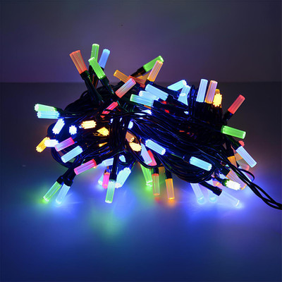 GIGAWATTS 112 LEDs 46 m Multicolor Color Changing String Rice Lights(Pack of 10)
