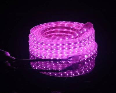 FIZZYTECH 120 LEDs 5 m Pink Steady Strip Rice Lights(Pack of 1)