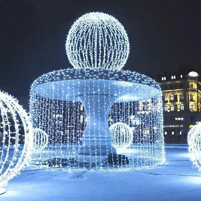 Ocean garniture 43 LEDs 15 m White Steady String Rice Lights(Pack of 1)