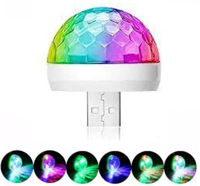 G2L 1 LEDs 0.3 m White Color Changing Disco Rice Lights(Pack of 1)