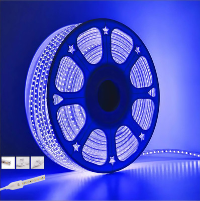 Longitude 1200 LEDs 10 m Blue Steady Strip Rice Lights(Pack of 1)