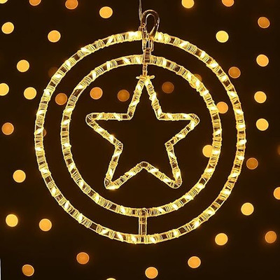 Vespa 120 LEDs 0.2 m Yellow Steady Star Rice Lights(Pack of 1)