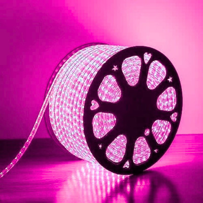 Volt Vision 1200 LEDs 15 m Pink Steady Strip Rice Lights(Pack of 1)